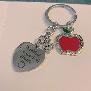 Brand new teacher keychain